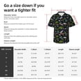 thumbnail image 5 of Disketp Hawaiian Shirts for Men,Space Rockets Print Mens Casual Short Sleeve Button Down Shirts Beach Shirt, 5 of 7