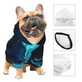 thumbnail image 3 of Balery Design Name Dog Hoodie Pets Wear Hoodies For Small Dogs Pet Clothes Costumes, Pets Wear Hoodie Sweatshirt Outfit For Dogs Cats Cosplay Party-Size Name, 3 of 8