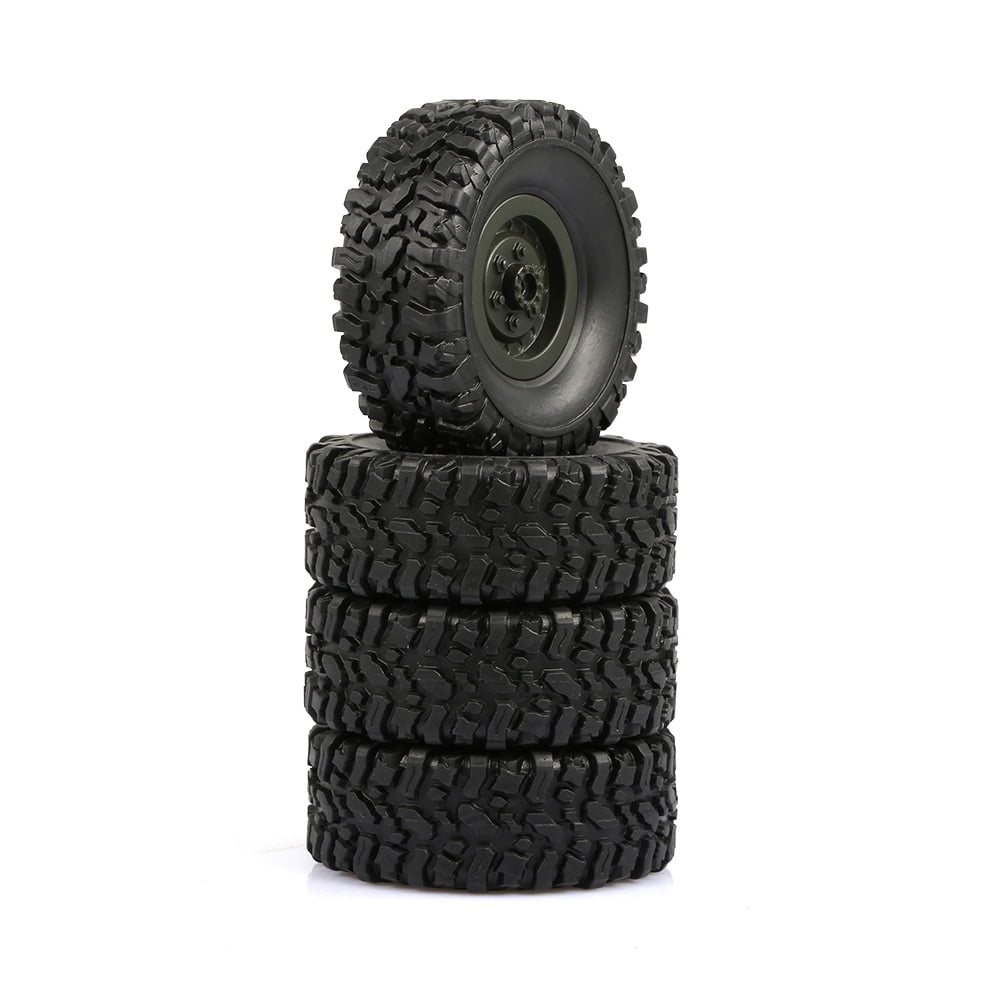 Spare Part Soft Rubber Tires for WPL B-14 B16 B36 B24 Military Truck 1/16 RC Car 