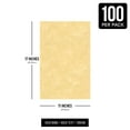 thumbnail image 7 of New Champagne Stationery Imitation Parchment Colored Regular Paper for Writing, Printing, Copy | 24lb Bond, 60lb Text (90GSM) | 11 x 17" | 100 Sheets per Pack, 7 of 7