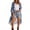 Navy, variant on SOOMLON Coverups Women Swim Suit Plus Size Chiffon Long Cardigans Loose Floral Coverup Hawaiian Pool Party Clothes
