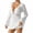 White, variant on Bikini Cover Up Lightweight Crochet Swimsuit Coverup for Women Summer Long Sleeve V Neck Bathing Suits Coverups