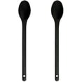 thumbnail image 1 of Juego de cucharas de cocina antiadherentes de silicona, juego de cucharas de cocina resistentes al calor, sin BPA, de 2 piezas, para revolver, recoger y mezclar, 1 of 6