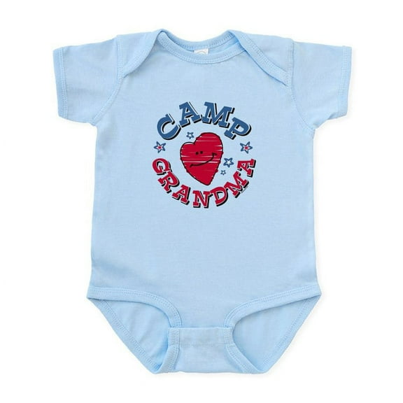 CafePress - Camp Grandma Infant Bodysuit - Baby Light Bodysuit, Size Newborn - 24 Months