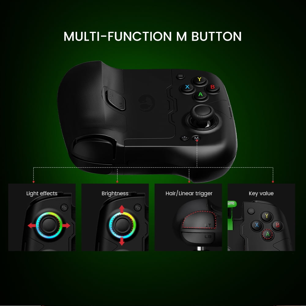 GameSir X4 Aileron Bluetoothコントローラー GameSir X4 Aileron Wireless Bluetooth Gaming PC Controller