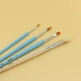 thumbnail image 5 of MONT MARTE Assorted Paint Brushes 4 pcs, Intro set, Flat & Round brushes, 4pc, 5 of 5