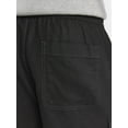 thumbnail image 4 of Free Assembly Men's Linen Blend Pull On Cargo Shorts, 8" Inseam, Sizes XS-3XL, 4 of 4