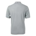 thumbnail image 3 of Men's Cutter & Buck Gray Cleveland Browns Big & Tall Virtue Eco Pique Recycled Polo, 3 of 3