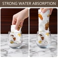 thumbnail image 4 of 2 Pcs Funny Kitchen Towels,Yellow Geometric Quatrefoil Pattern Microfiber Dish Towels,Kitchen Tea Towels,Kitchen Towel Set (18" X 26"), 4 of 7