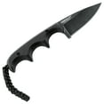 thumbnail image 2 of CRKT Minimalist Drop Point Outdoor Survival Fixed Blade Knife with Sheath: Stainless Steel Plain Edge Blade, G10 Handle, 2384K, 2 of 7