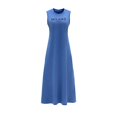 thumbnail image 2 of Vestido de verano para mujer, vestido de playa transpirable, vestido informal para viaje, fiesta nocturna L, 2 of 7