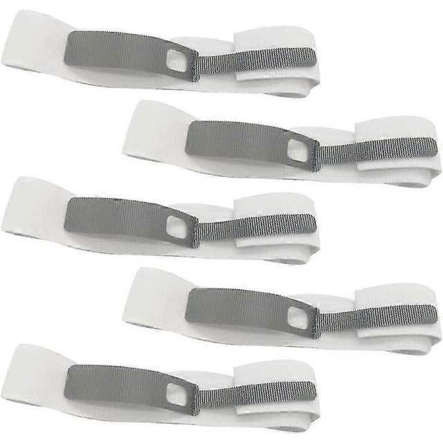 Catheter Leg Bag Holder Catheter Leg Strap, Catheter Leg Fixation Straps, Leg Bag Straps Drainage Bag Strap, Anti Slip Catheter Holder (5pcs, gray)