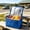 Blue,Free Size, variant on Square Insulated Cooler Bag Large Capacity, 11x5.5x6.7 Inch Cold Retention Bag, For Summer Picnic Beach Travel Car Cooler Alternatives Portable