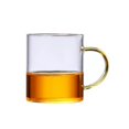 thumbnail image 1 of 4PCS Glass Cups with Handle Set Mini Thickened Heat-resistant Master Cup Transparent Home Brewing Tea Cup, 1 of 8