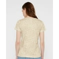 thumbnail image 3 of LAT B87238204 Women Fine Jersey T-Shirt, Natural Leopard - Medium, 3 of 5