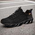 thumbnail image 1 of Zapatillas de tenis para hombre Zapatillas de deporte de moda transpirables Zapatillas deportivas para correr, 1 of 9