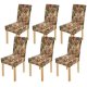 thumbnail image 1 of Funda Protectora para Silla ABPHQTO Leopardo y Flores Juego de 6, 1 of 4