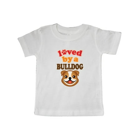 

Inktastic Bulldog Lover Dog Owner Gift Baby Boy or Baby Girl T-Shirt