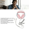 thumbnail image 3 of Adjustable Gaming Headset, Soft Ear Pads, Plug and Play, With Mic, Volume Control, Wired Gaming Headset With Memory Foam Ear Cushions, Compatible With PC, Laptop, Game Console, 3 of 7