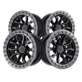 thumbnail image 3 of 20x9 TIS 556BA Satin Black W/Anthracite Ring Wheel 5x150 (20mm), 3 of 5
