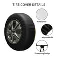 thumbnail image 6 of Kll Mardi Gras4 Tire Cover,Universal Wheel Tire Cover For Trailer, Rv, Suv, Truck,Camper And Many Vehicle,(15 Inch), 6 of 8