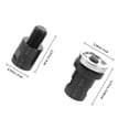 thumbnail image 2 of HEALEEP 2Ud Adaptador De Ángulo Para Amoladora Negro Con Conexión Estable Y Cambio De Accesorios, 2 of 6
