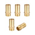thumbnail image 1 of Conector adaptador de manguera con espiga de latón 16mm Barbedx3/8" G macho 5pcs, 1 of 3