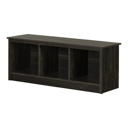 South Shore Fernley  Bedroom Bench  Rubbed Black