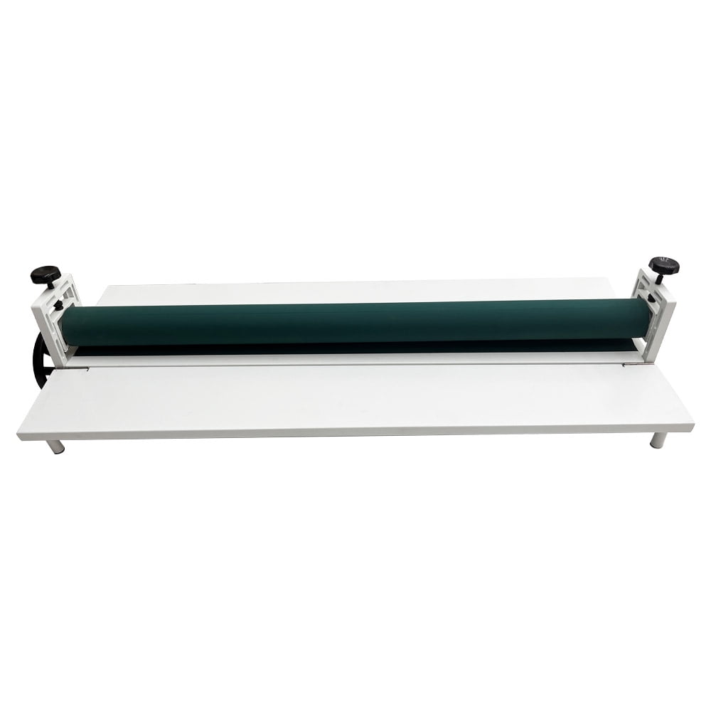 Techtongda 51in Manual Cold Roll Laminator Machine Cold Mounting Machine with Foldable Working Table