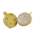 thumbnail image 2 of Pastillas de freno para patinete eléctrico de 2 piezas, almohadillas de revestimiento metálico, bloques de disco, juegos de suministros de bajo ruido , Cobre shamjiam Pastillas de freno de bicicleta, 2 of 6