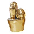 thumbnail image 4 of Maceta de cerámica para decoración para hogar de cactus, de adorno de plantas en macetas, estatuilla para decoración de escritorio Macarena Ornamento de cactus falso de cerámica, 4 of 8