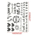 thumbnail image 2 of EGNMCR Stickers,Cute Stickers Christmas Candle Snowman Water Sticker Theme Activity Mood Candle Decoration Ultra Light Water Sticker a Sticker, 2 of 3