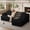Black-Right Facing Chaise, variant on Erinnyees Boneless Cloud Couch Sectional with Chaise, Deep Seat for Small Spaces, No Assembly, Left Facing, Gray