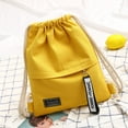 thumbnail image 4 of PENGXIANG Sac de Sport en Toile avec Cordon de Serrage Sac de Rangement à Fermeture Éclair Sac à Dos, 4 of 6