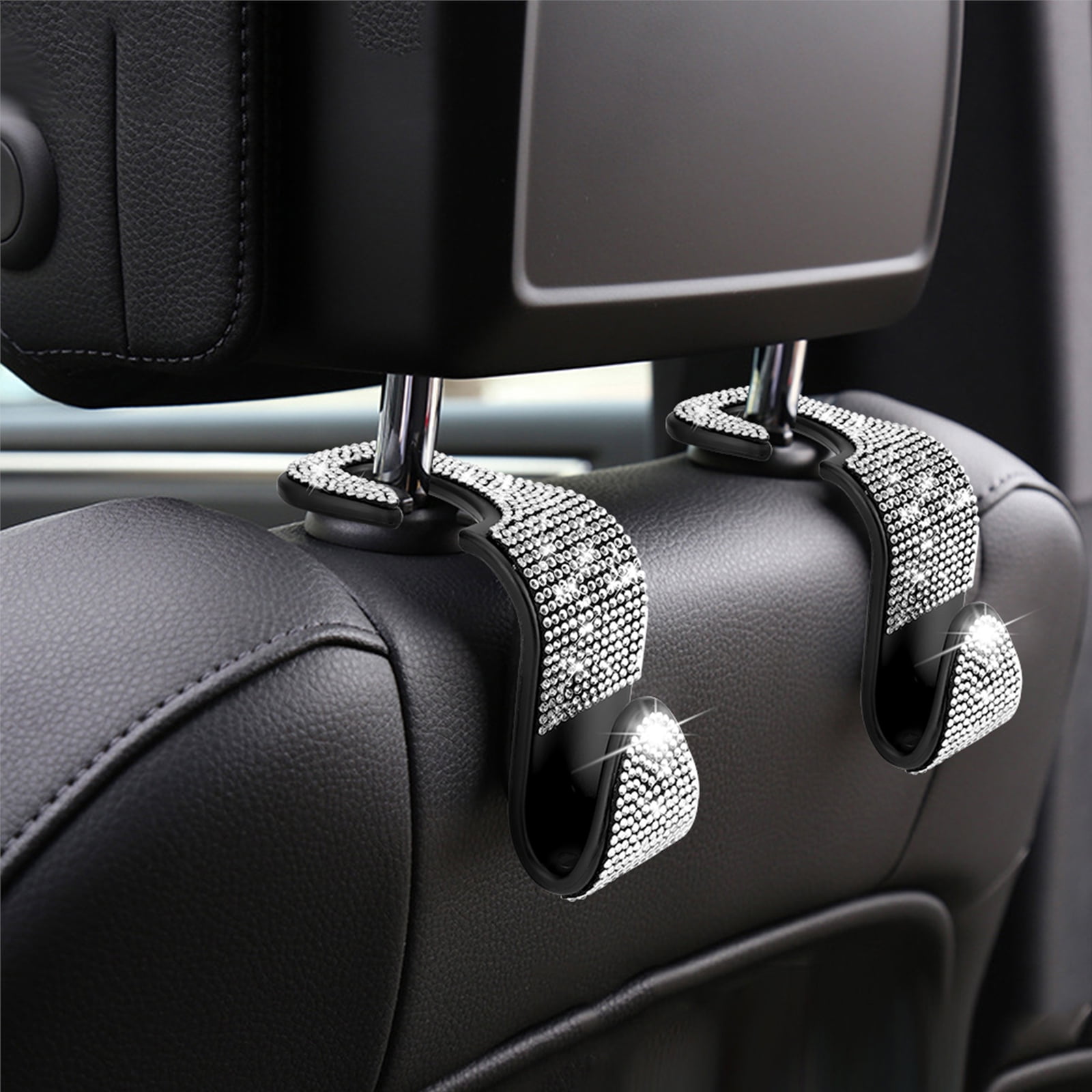 GARTIG Car Headrest Seat Hooks for Purses and Bags with Phone