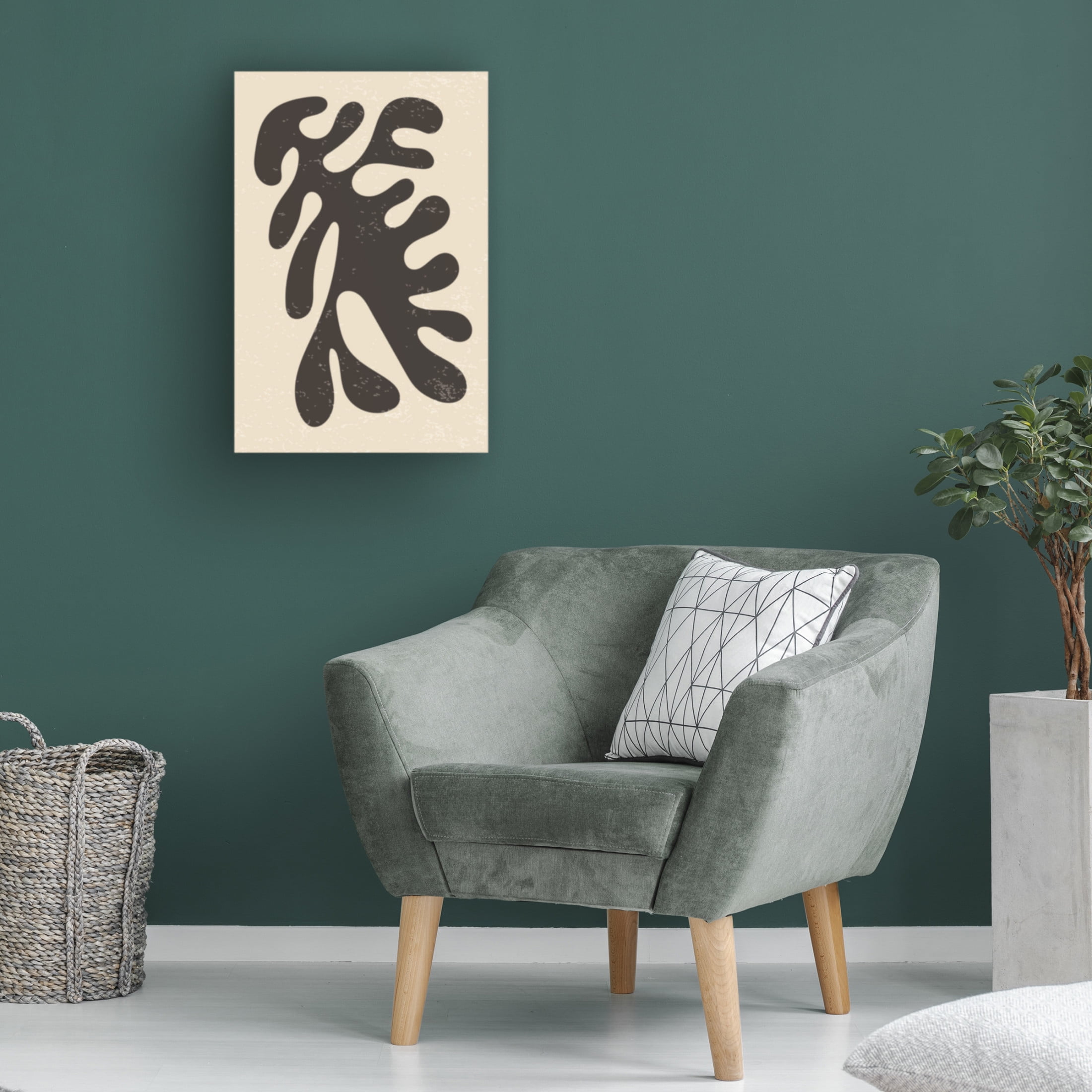 Trademark Fine Art jay stanley Henri Matisse Algae Series 3 Canvas Wall Art