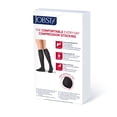 thumbnail image 4 of JOBST Opaque Compression Stockings, 20-30 mmHg, Knee High, SoftFit Band, Closed Toe, Espresso, Medium, 4 of 4