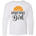 thumbnail image 3 of Inktastic Basketball Girl Sports Long Sleeve Youth T-Shirt, 3 of 5