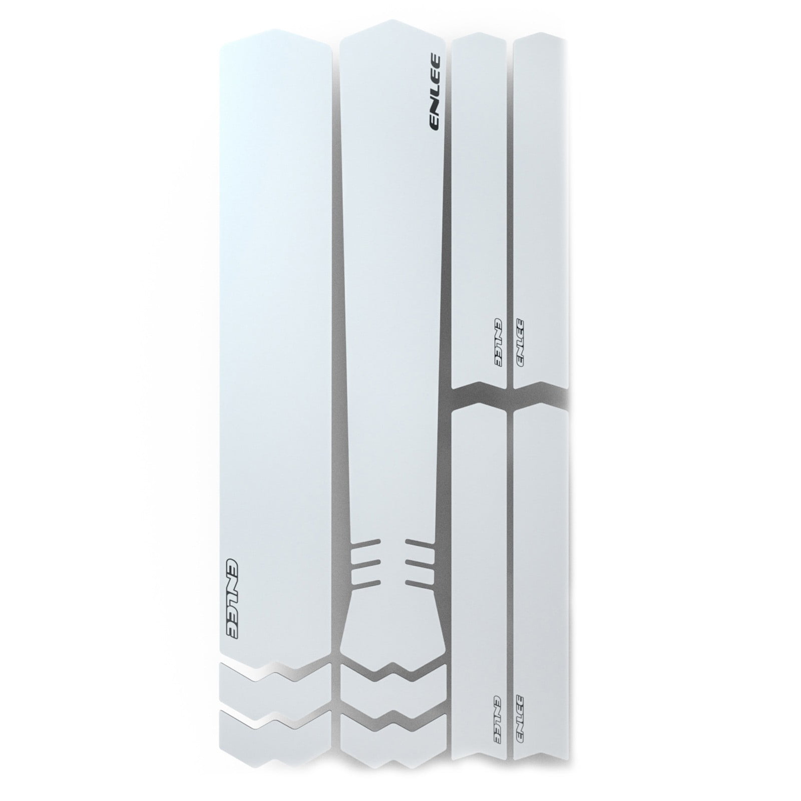 Reflective bike frame protection tape for mountain and road bikes