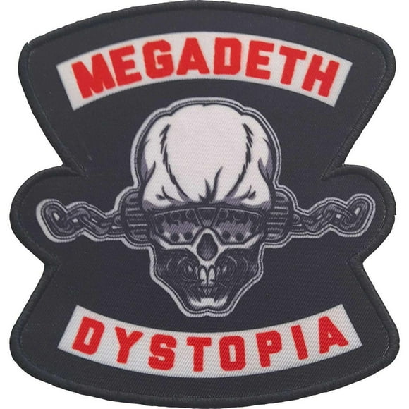 Megadeth Dystopia Iron On Patch
