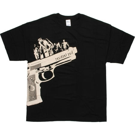 Resident Evil Handgun Zombies T-Shirt (Resident Evil 5 Best Pistol)
