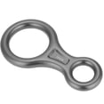 thumbnail image 3 of 35kn Figura 8 Word Depender Rope Rappel Ring Rock Climbing Rescue Gear Gear Ring 8 Anillo, aleación De Aluminio Inquebrantable, 35 Kn Knides Pesados ​​​​con Grandes, 3 of 7