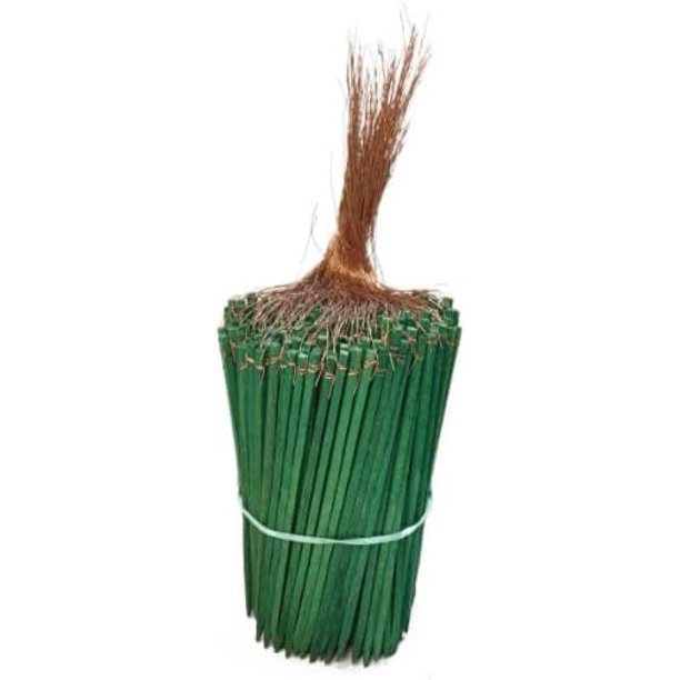 Wired Wood 7 INCH Green Floral Picks For Flower Arrangements, Stay Put