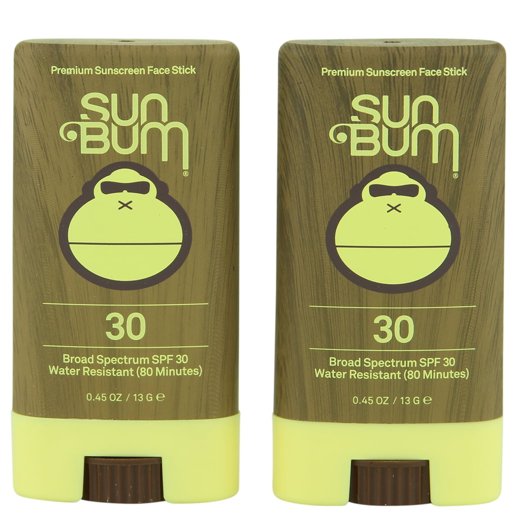 Sun Bum SPF 30 Sunscreen Face Stick 2 Ct 0.45 oz Walmart Canada