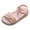 a67-Pink, variant on KPOPLK Girls Sandals Unisex Toddler Kids Double Buckle Sandals Comfort Open Toe Adjustable Back Strap Shower Beach Pool Shoes(Toddler/Little Kid/Big Kid) Size 11,Black