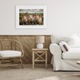 thumbnail image 3 of Stupell Industries Rustic Lodge Classic Barnyard Pigs in Countryside White Framed Print Under Glass, 23 x 17, by Petals Prints Design, 3 of 8