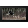 thumbnail image 2 of Mark Spowart Photography 18x11 Black Modern Framed Museum Art Print Titled - Feathered Hunter, 2 of 5