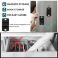 thumbnail image 6 of 2PCS Canning Jar Opener with Magnets,Mason Jar Opener For Canning Lids,for Regular and Wide Mouth Lids,Powerful Magnet for Easy Refrigerator Storage,Releases Vacuum Seal(Black*2), 6 of 7