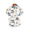 thumbnail image 6 of ZRGHAOYLQ Mens Novelty Hawaiian Shirts Button Down Short Sleeve Shirt Funny Tropical Tree Printing Top Summer Beach Cruise Vacation Outfit 2026, 6 of 6
