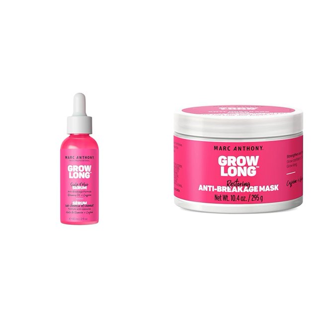 Paquete de sérum y mascarilla capilar Marc Anthony Grow Long Anti-Rotura